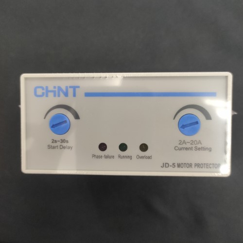 Relay bảo vệ động cơ Chint  JD-5 2A-20A AC220V